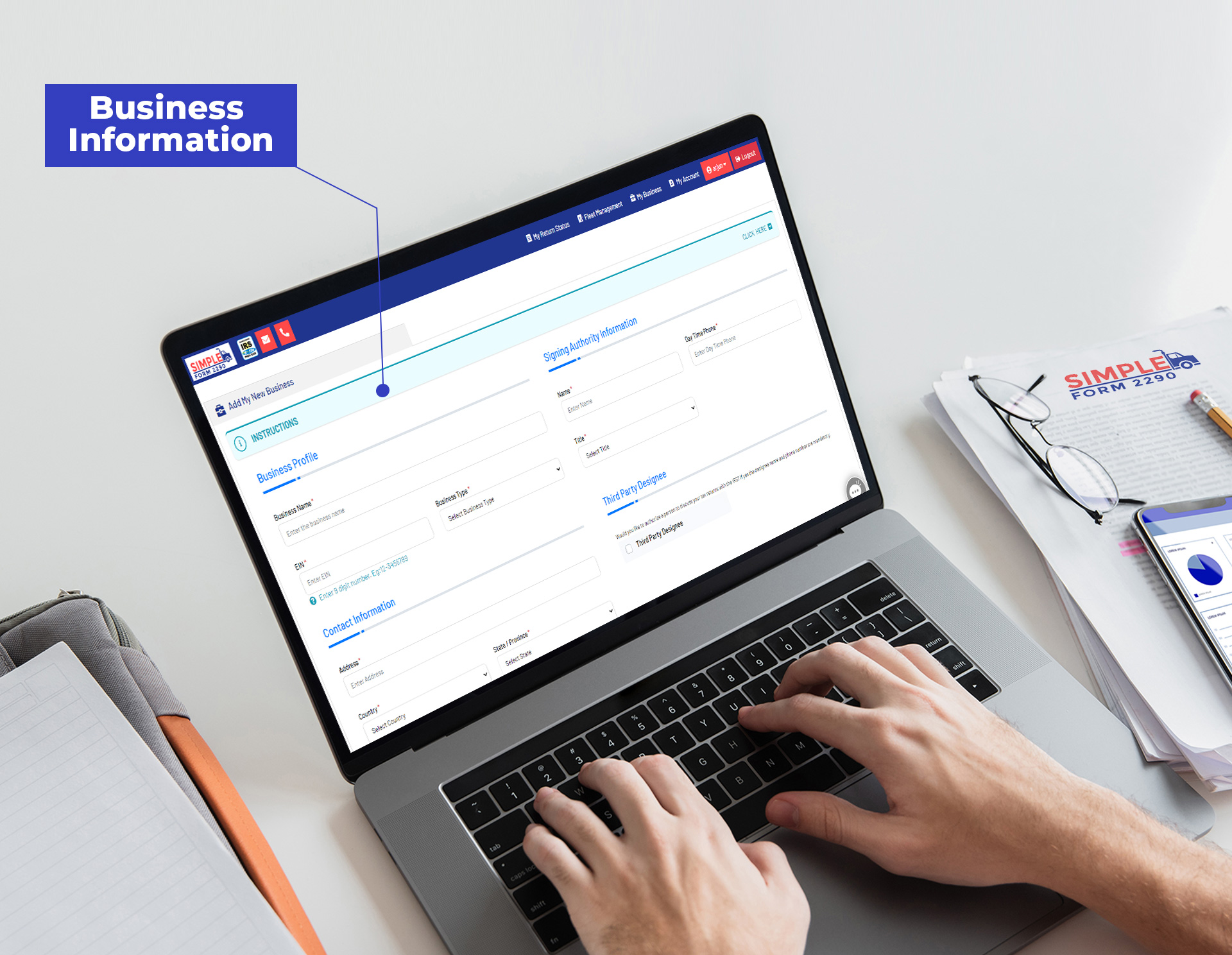 IRS Form 2290 E-file Online